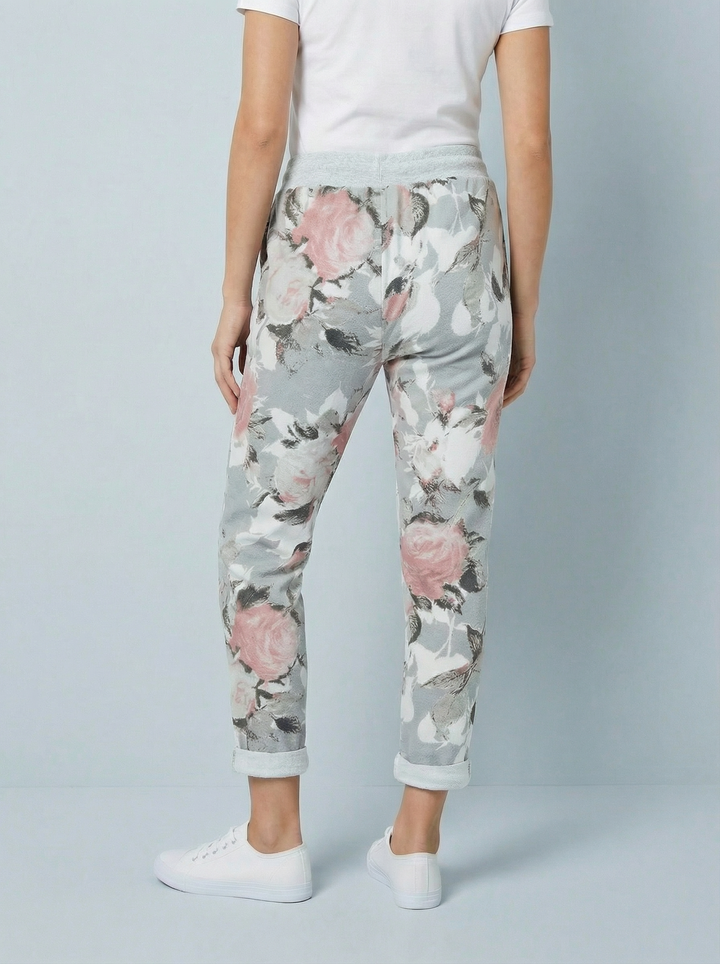 "RIO" Floral Print Magic Trouser