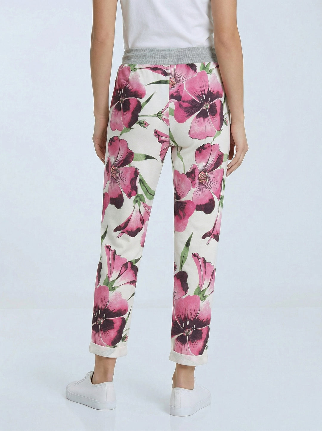 "RIO" Floral Print Magic Trouser