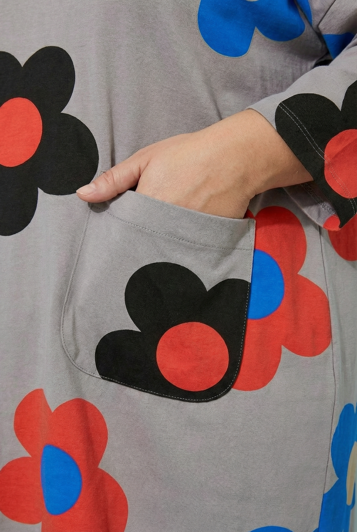 "MICHAELA" Premium Artistic Print Tunic