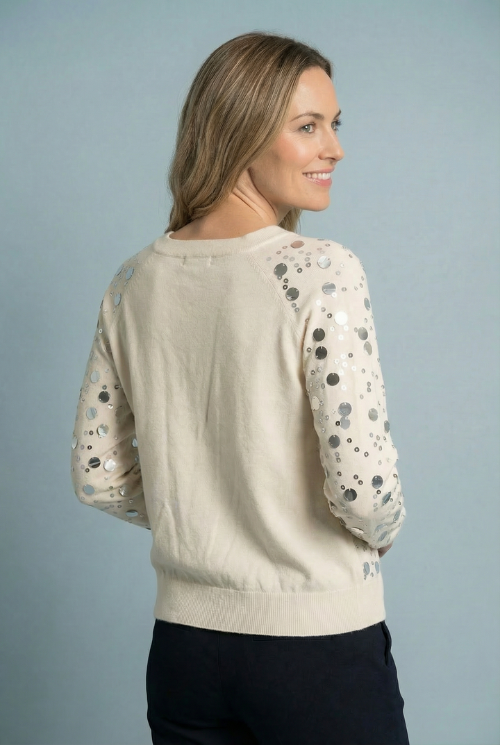 "SARAH" Embellished Lightweight Jumper