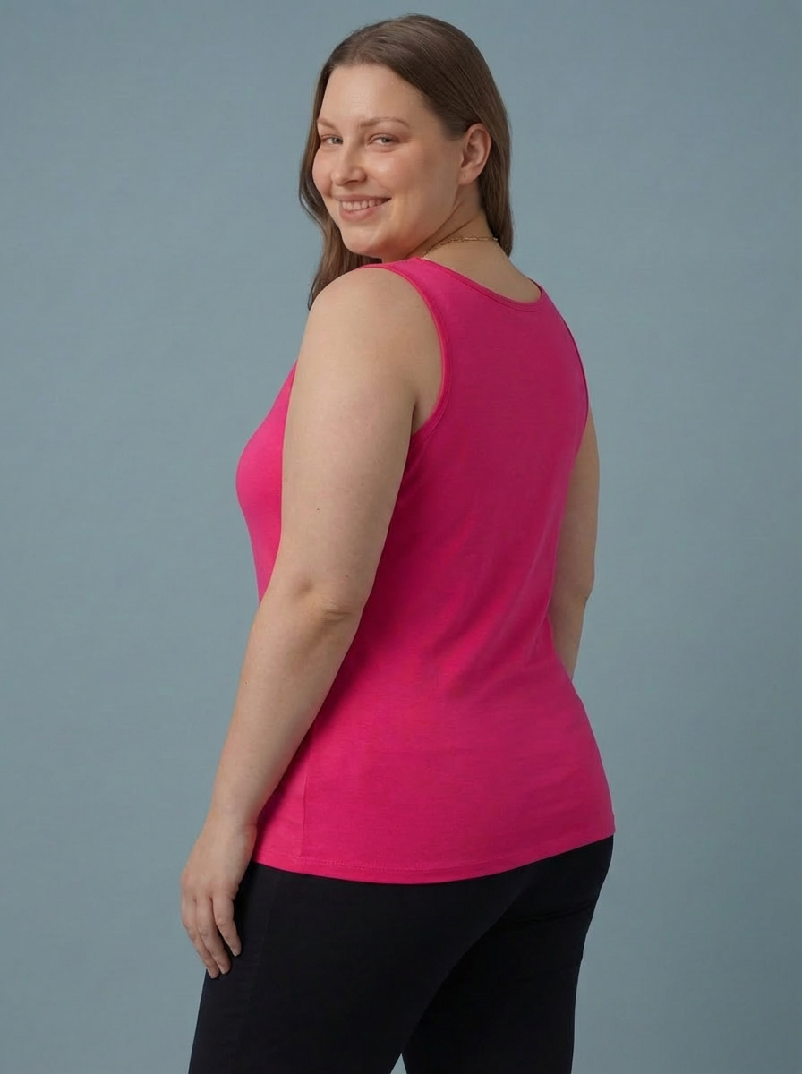 The Essential RILEY "Magic" Vest Relaxed Fit - Pink