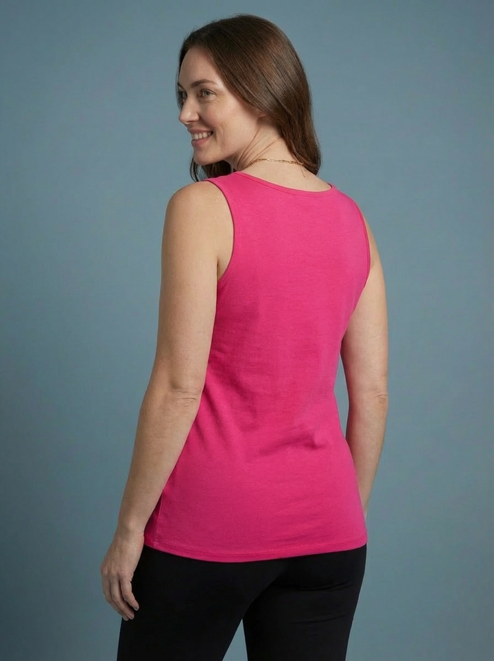 The Essential RILEY "Magic" Vest Relaxed Fit - Pink