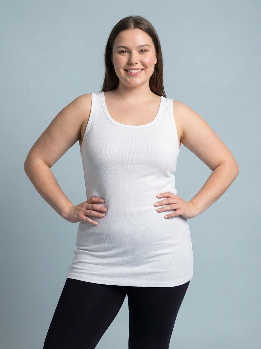 The Essential RILEY "Magic" Vest-White