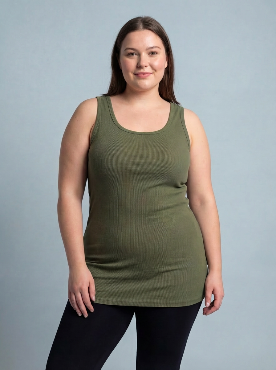 The Essential RILEY "Magic" Vest- Khaki Green