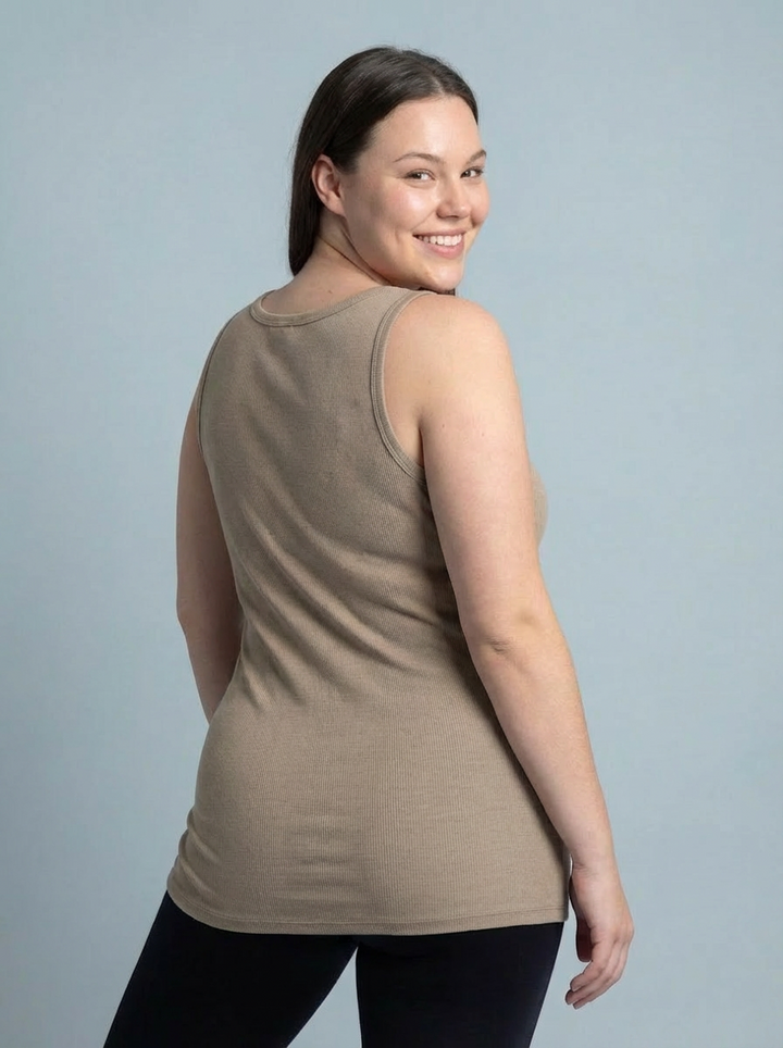 The Essential RILEY "Magic" Vest - Mocha