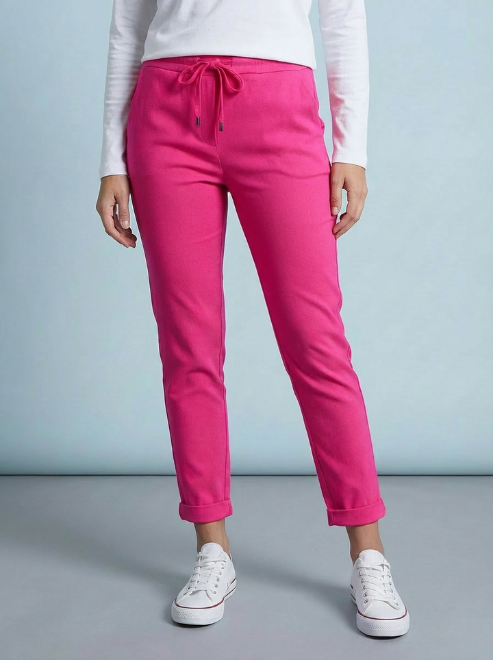 "CARMELA" Smooth MAGIC Trouser-Hot Pink