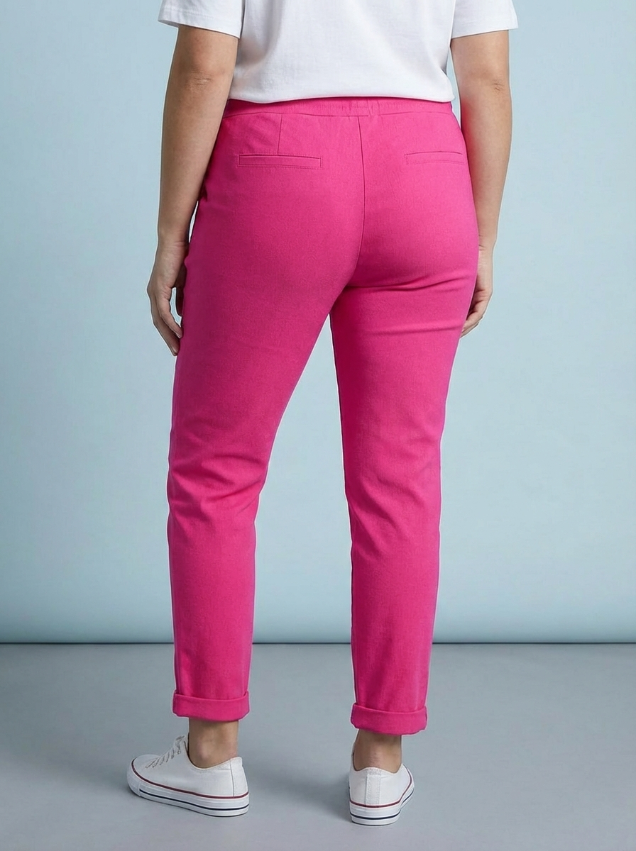 "CARMELA" Smooth MAGIC Trouser-Hot Pink