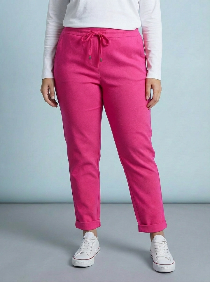 "CARMELA" Smooth MAGIC Trouser-Hot Pink