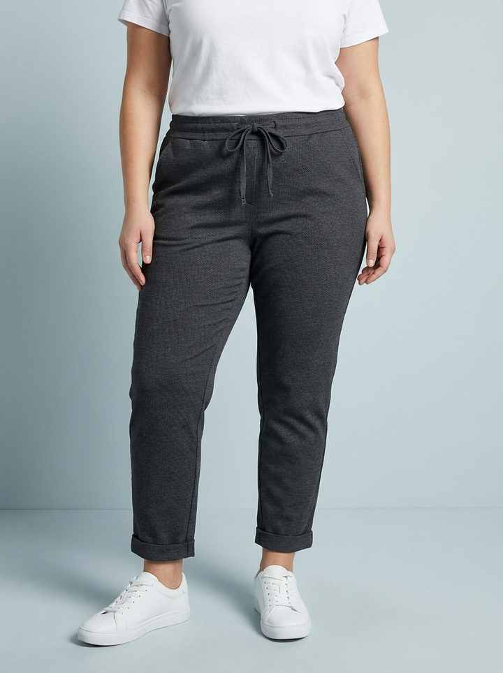 "CARMELA" Smooth MAGIC Trouser-Grey
