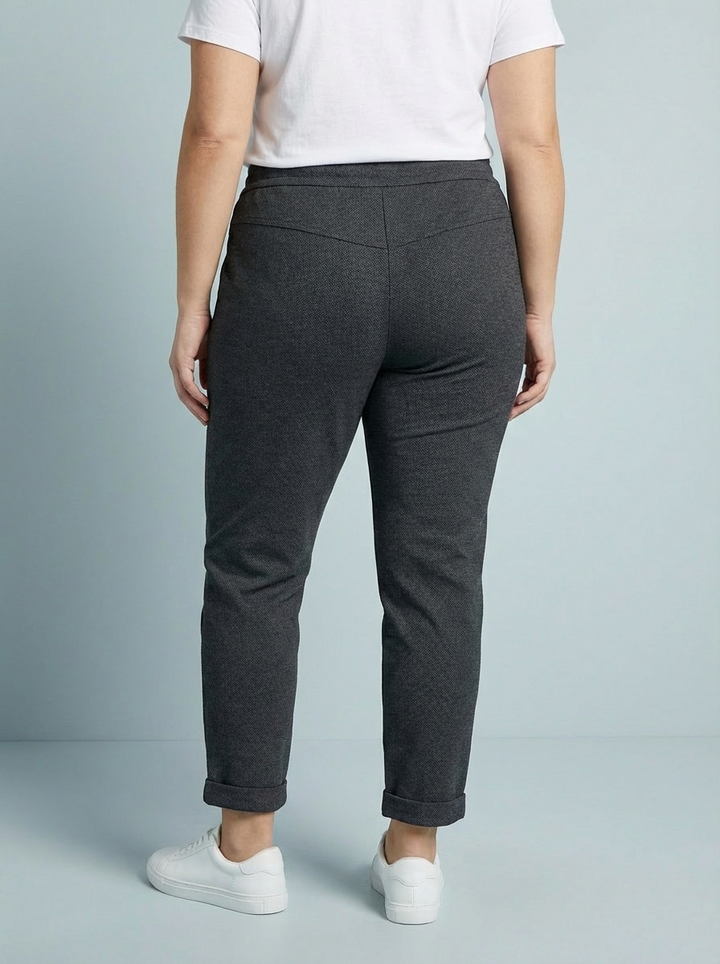 "CARMELA" Smooth MAGIC Trouser-Grey