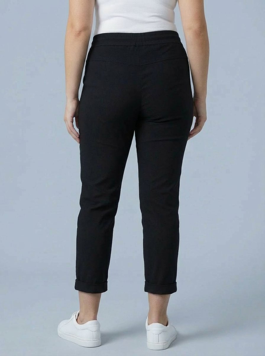 "CARMELA" Smooth MAGIC Trouser-Black