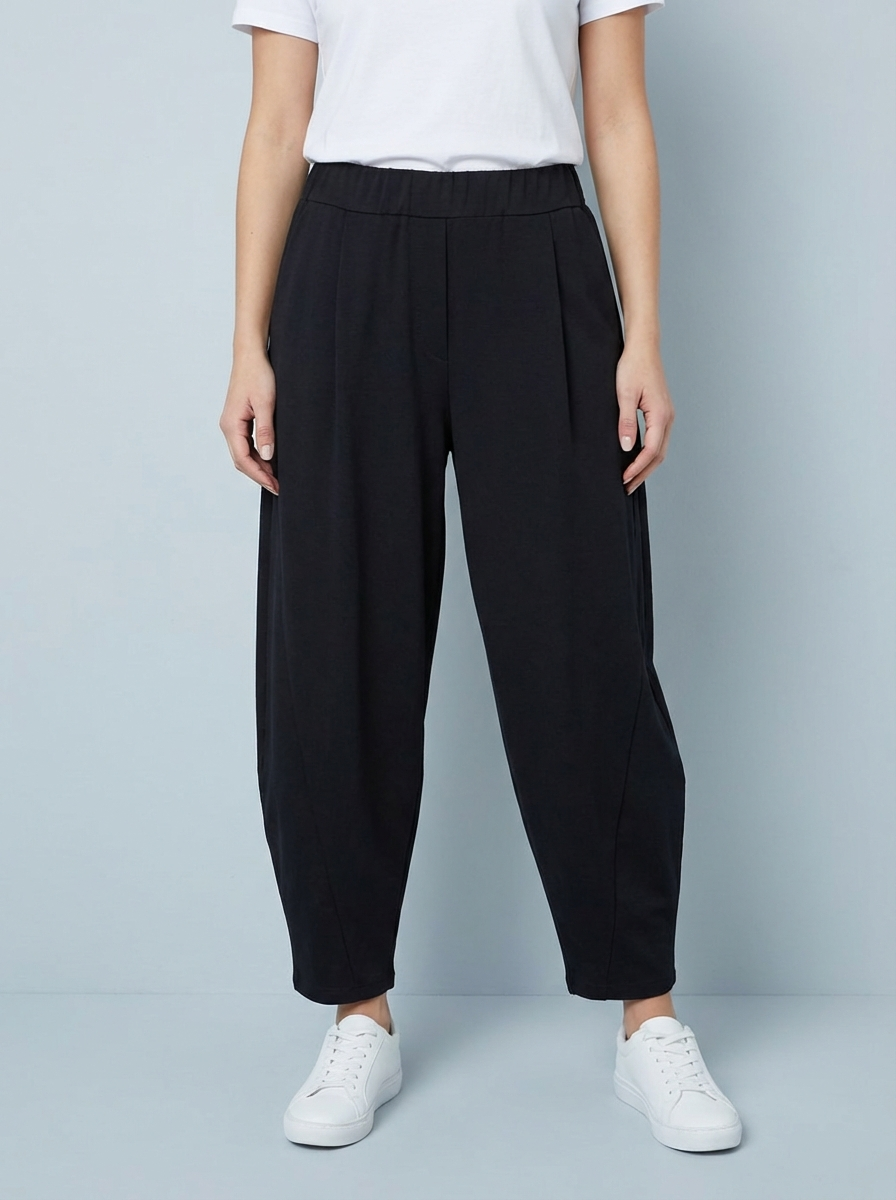 "LISA" Scuba Trousers-Black