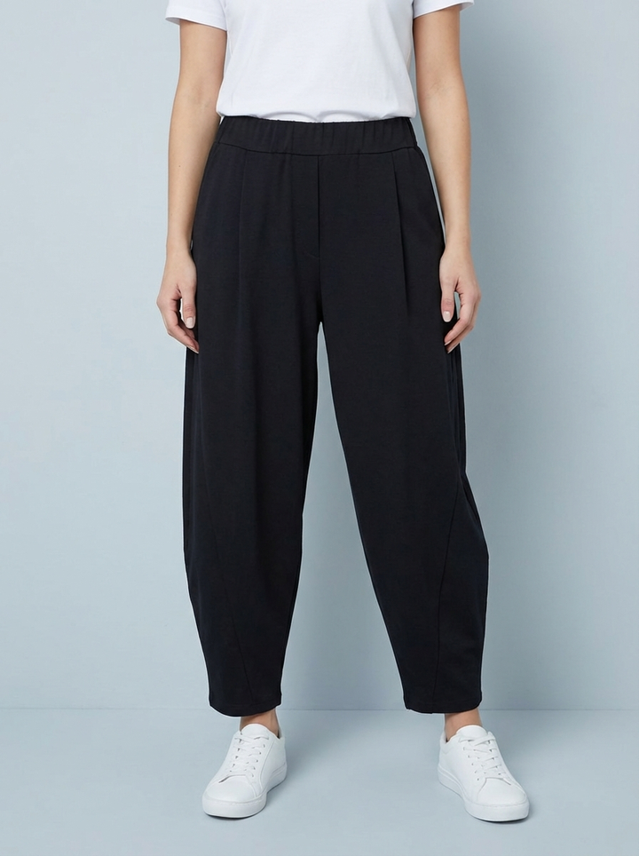 "LISA" Scuba Trousers-Black