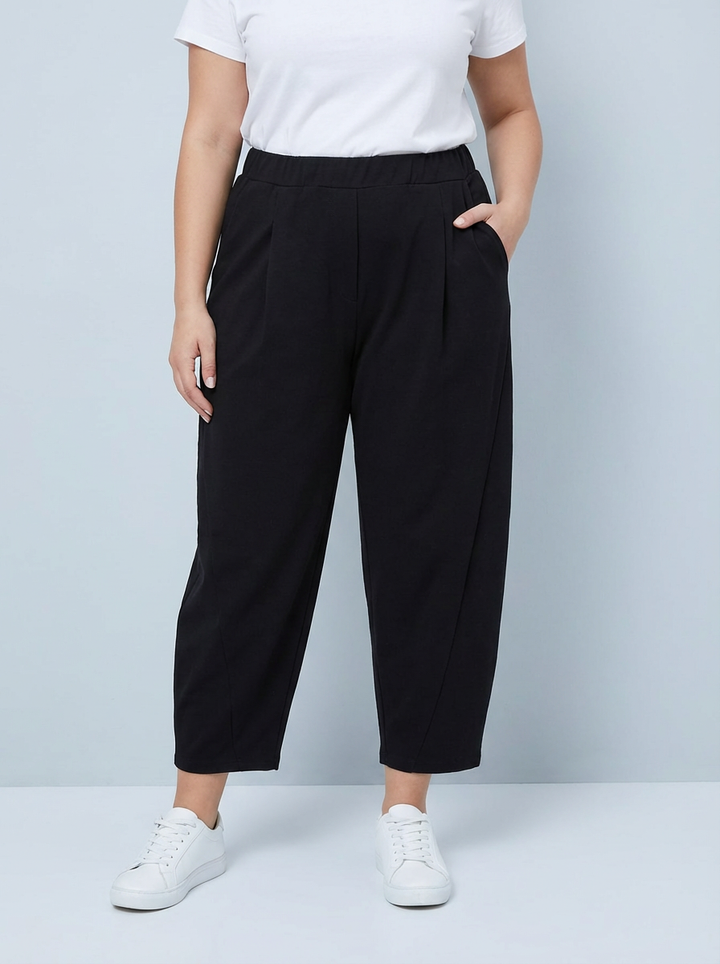 "LISA" Scuba Trousers-Black