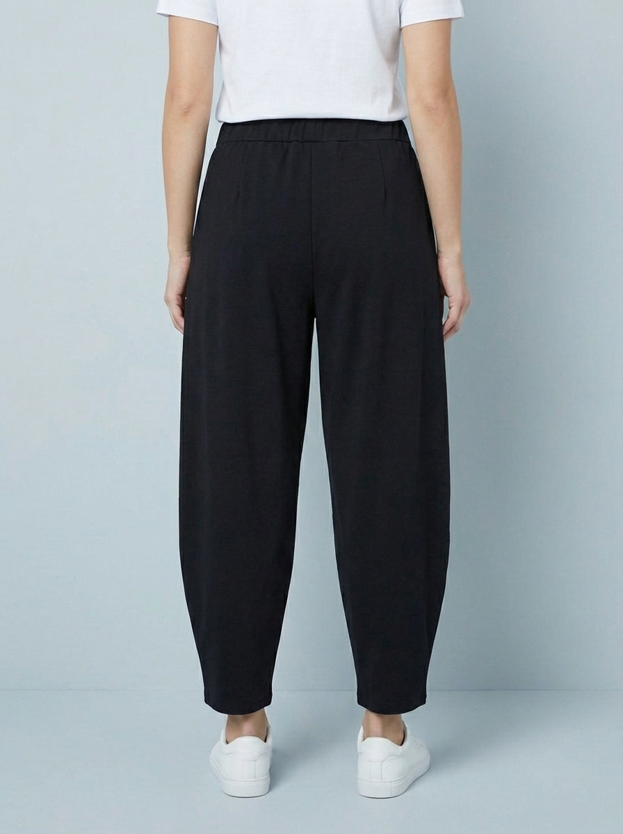 "LISA" Scuba Trousers-Black
