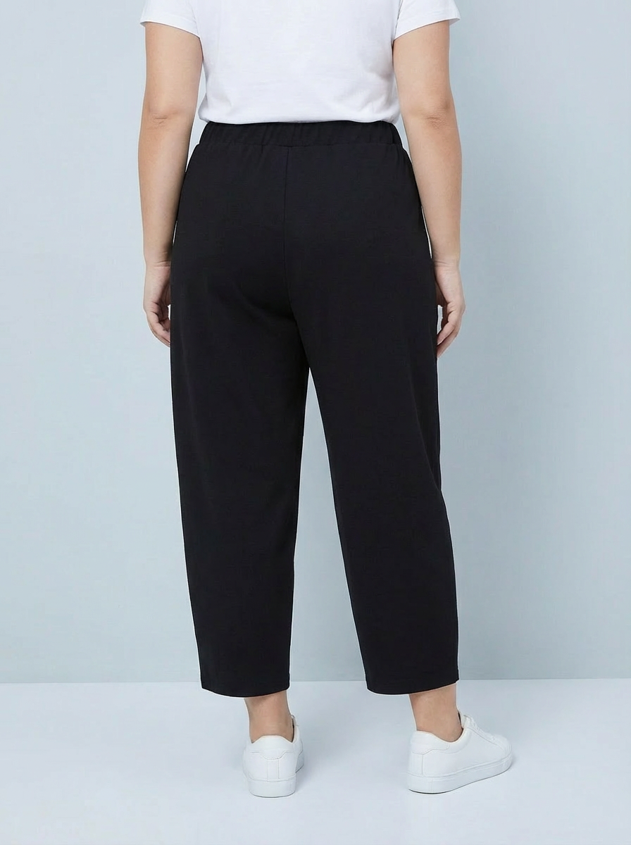 "LISA" Scuba Trousers-Black