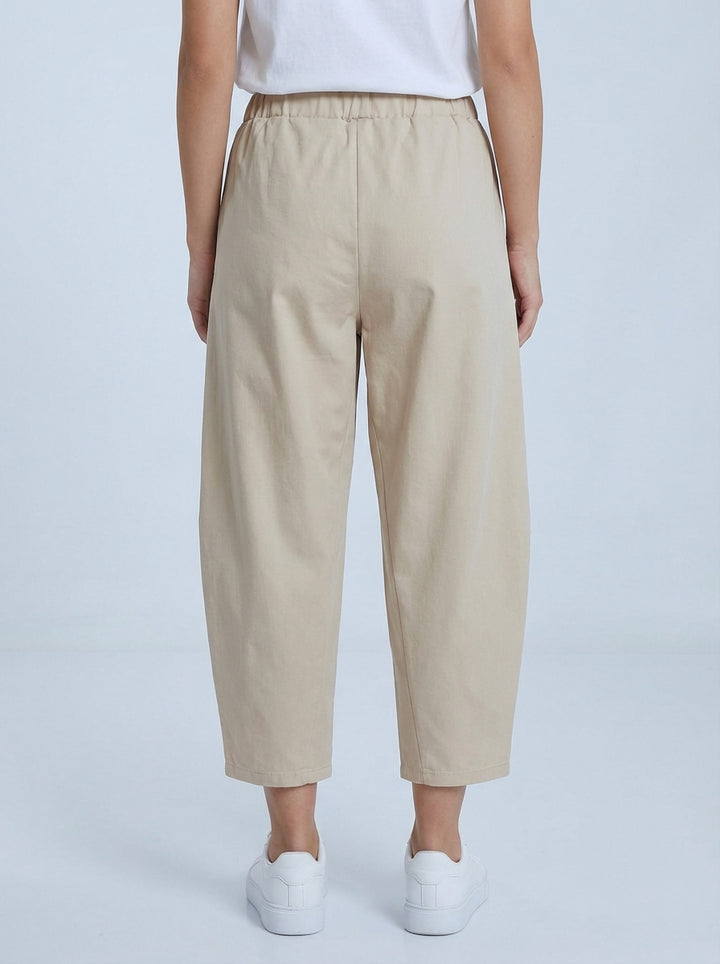"LISA" Scuba Trousers-Stone