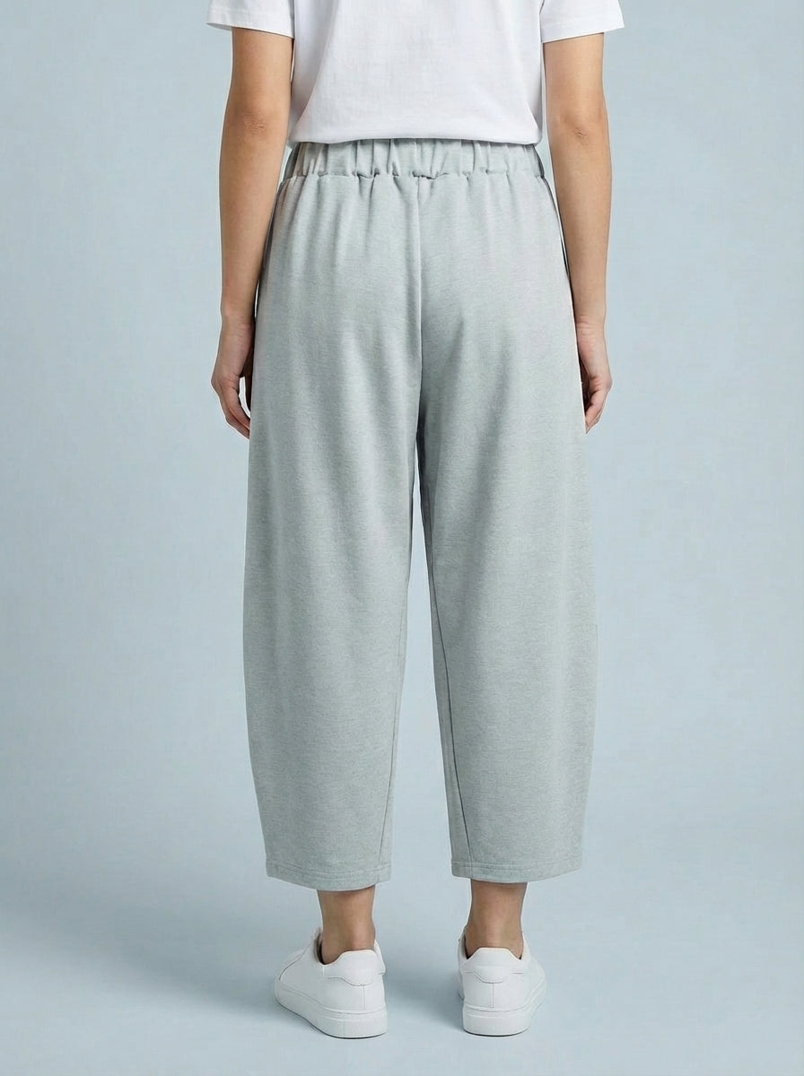 "LISA" Scuba Trousers-Silver