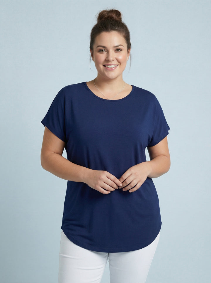 “ARABELLA” T-Shirt - Navy