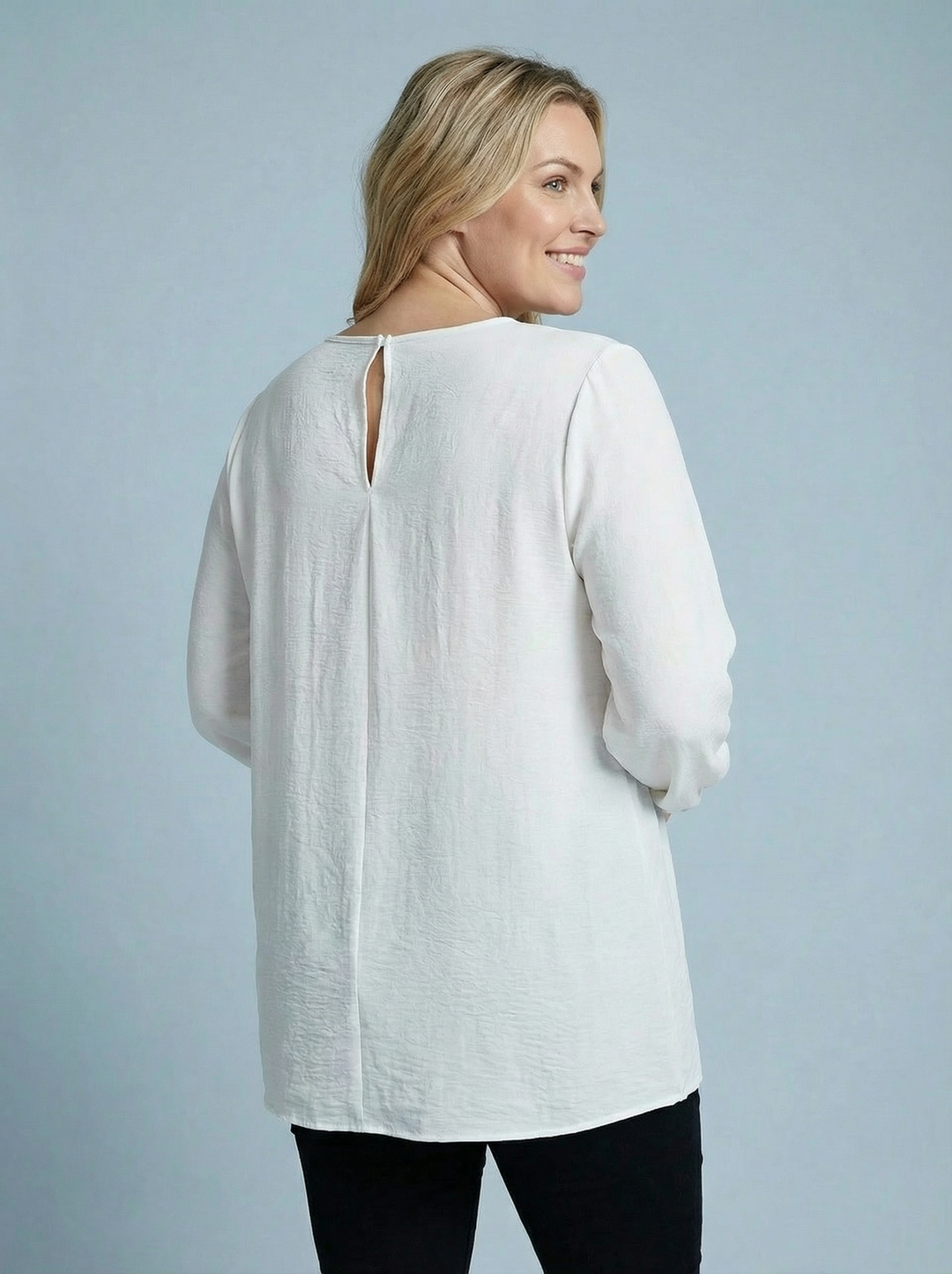 “RACHEL” Blouse / Tunic - White