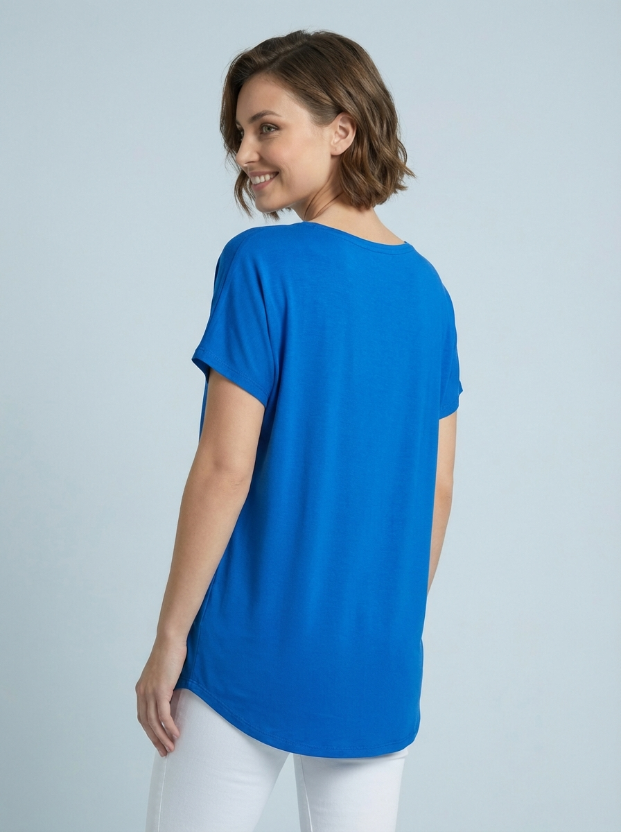 “ARABELLA” T-Shirt - Royal Blue