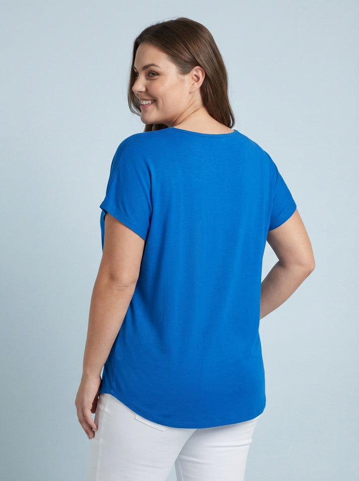 “ARABELLA” T-Shirt - Royal Blue