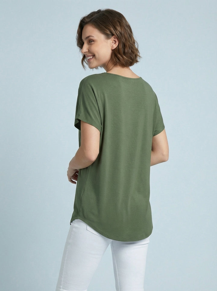 “ARABELLA” T-Shirt - Khaki