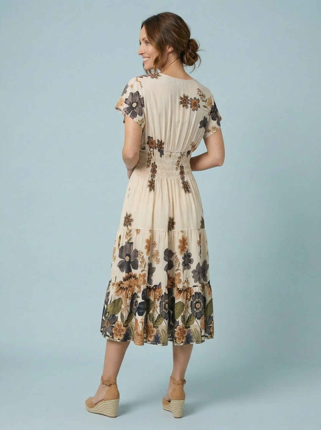 "MARIE" Floral Print Dress