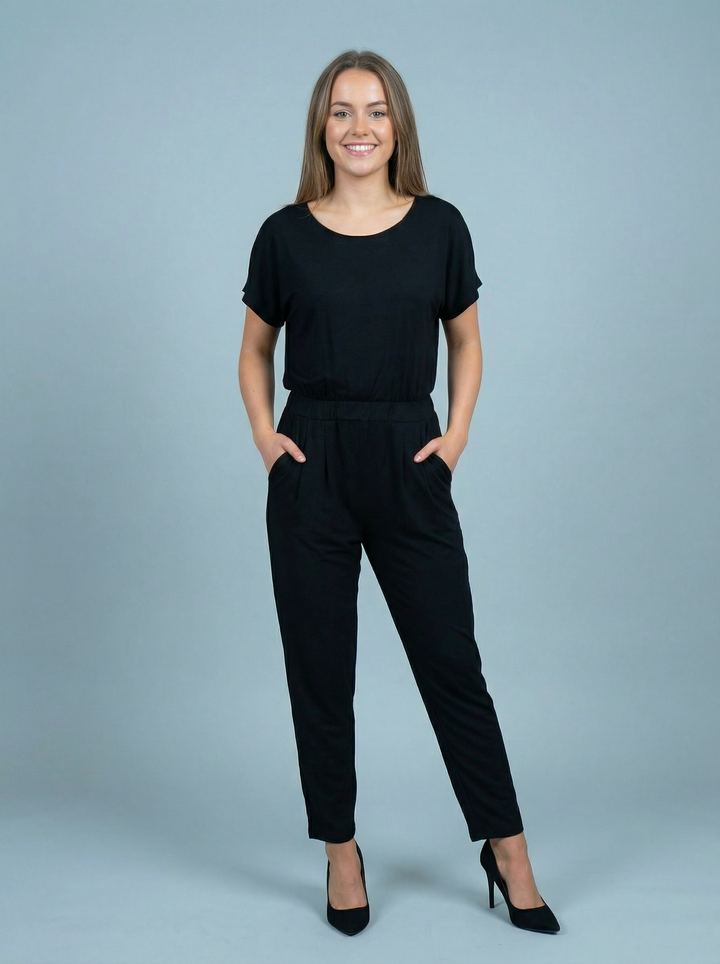 "ALICIA” Jumpsuit - Black