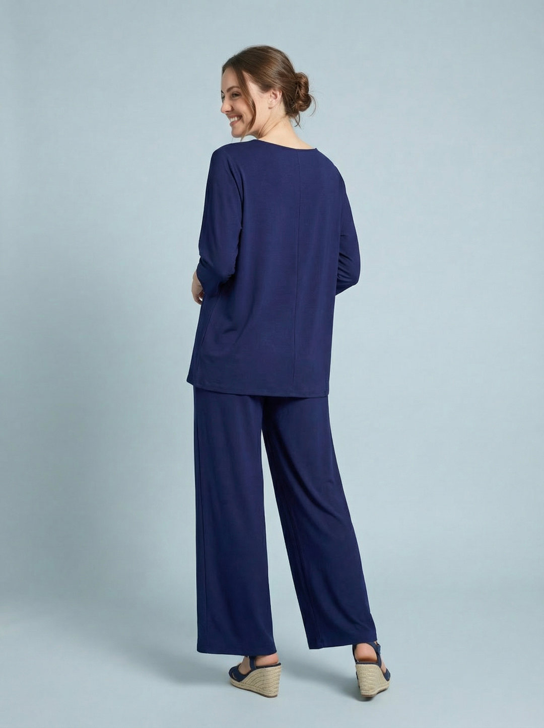 "FAITH” Co-ord Set - Navy