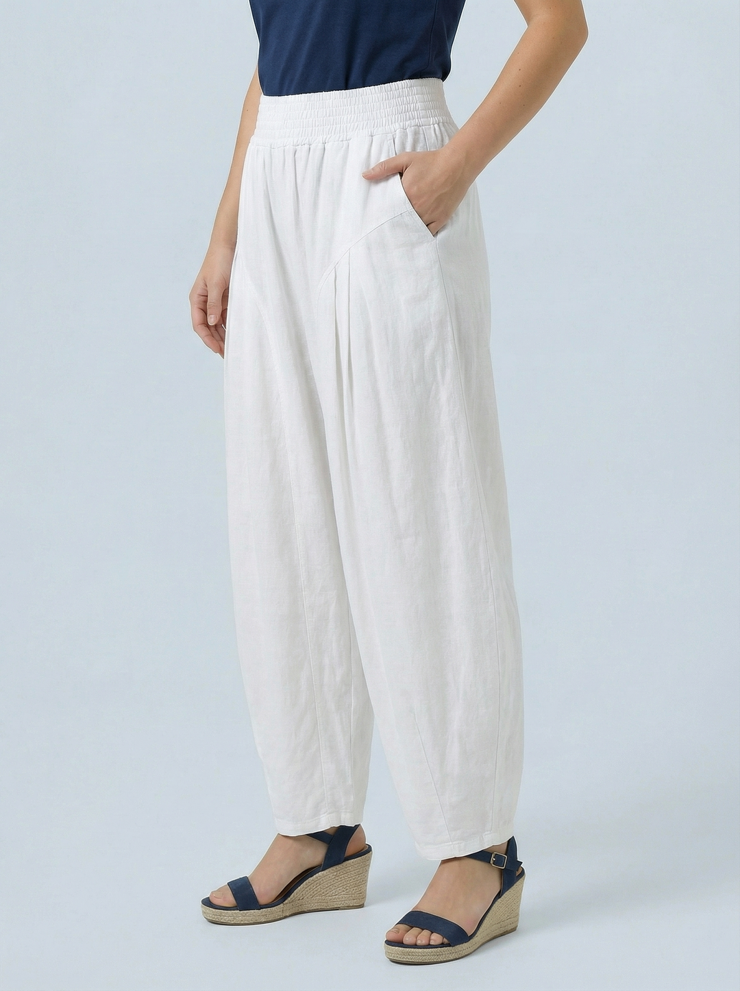 "FLORENCE”  Barrel Trousers