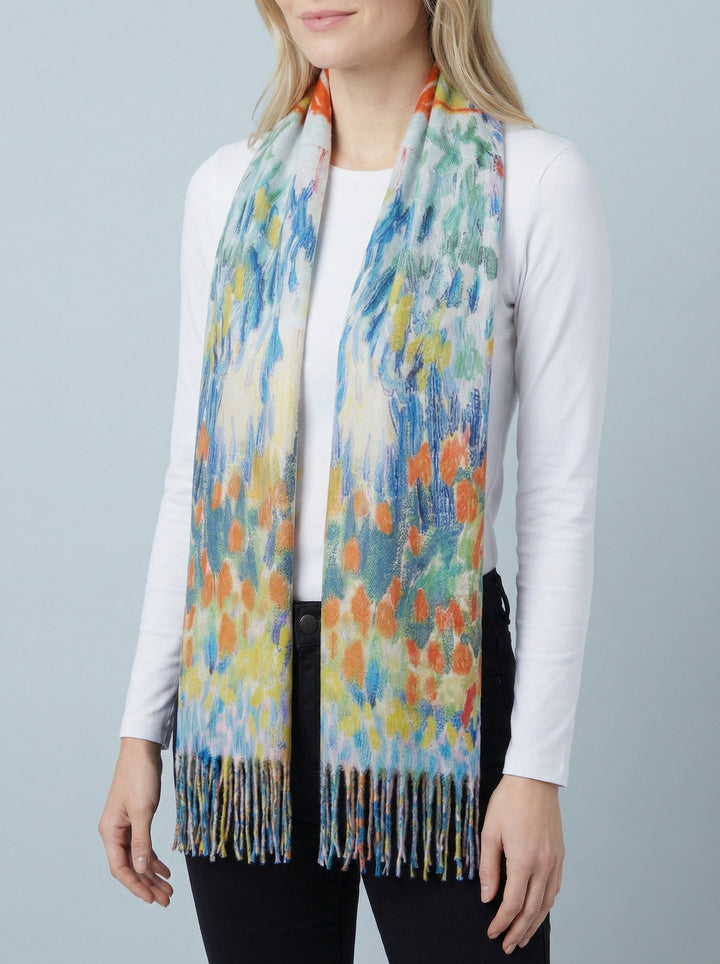 No.122 Art Inspired Scarf-Multicolour