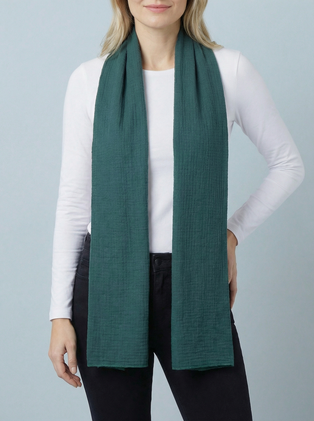 No.96 Soft Scarf-Green
