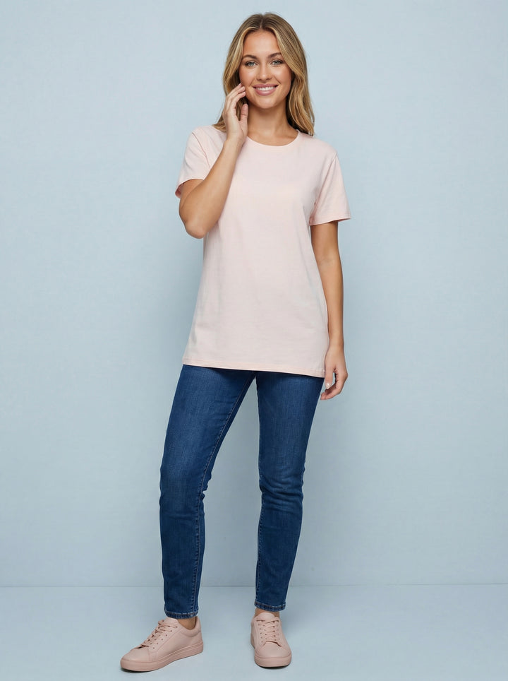 “MAEVE”  T-Shirt  - Blush Pink