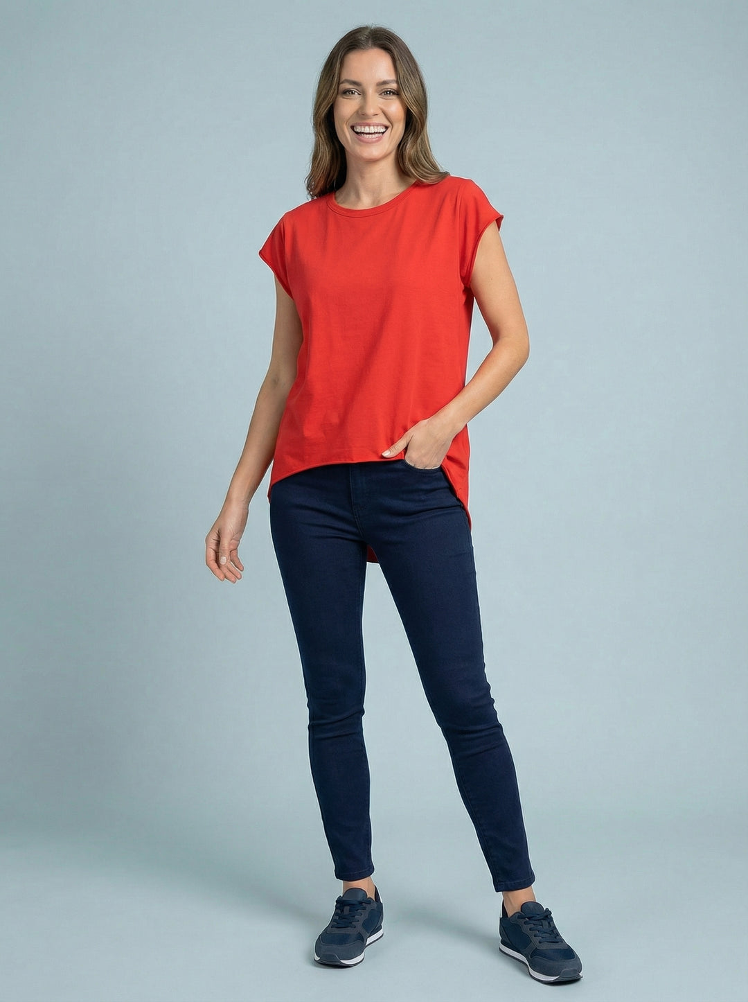 “SIENNA” T-Shirt - Red