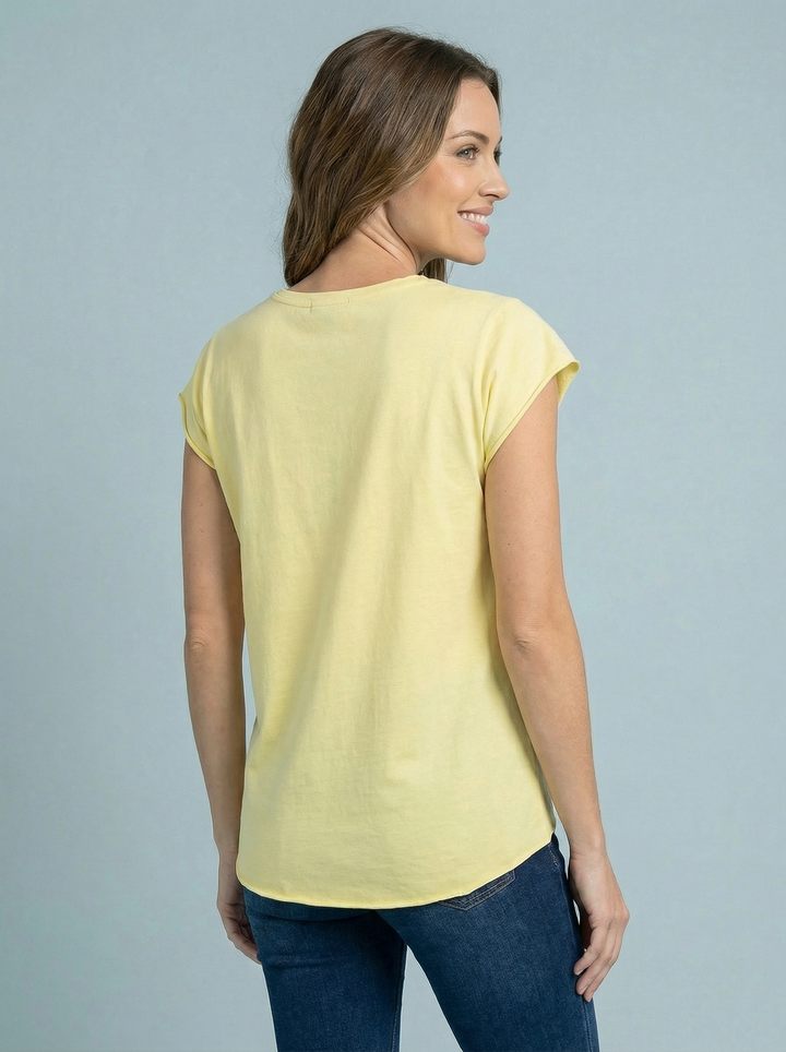 “SIENNA” T-Shirt - Yellow