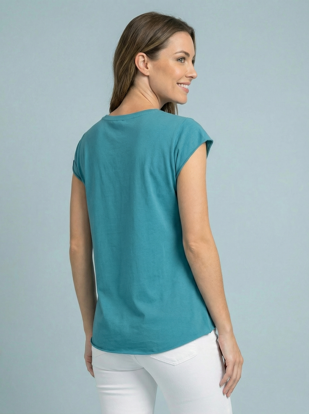 “SIENNA” T-Shirt - Teal