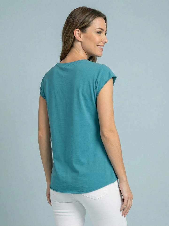 “SIENNA” T-Shirt - Teal
