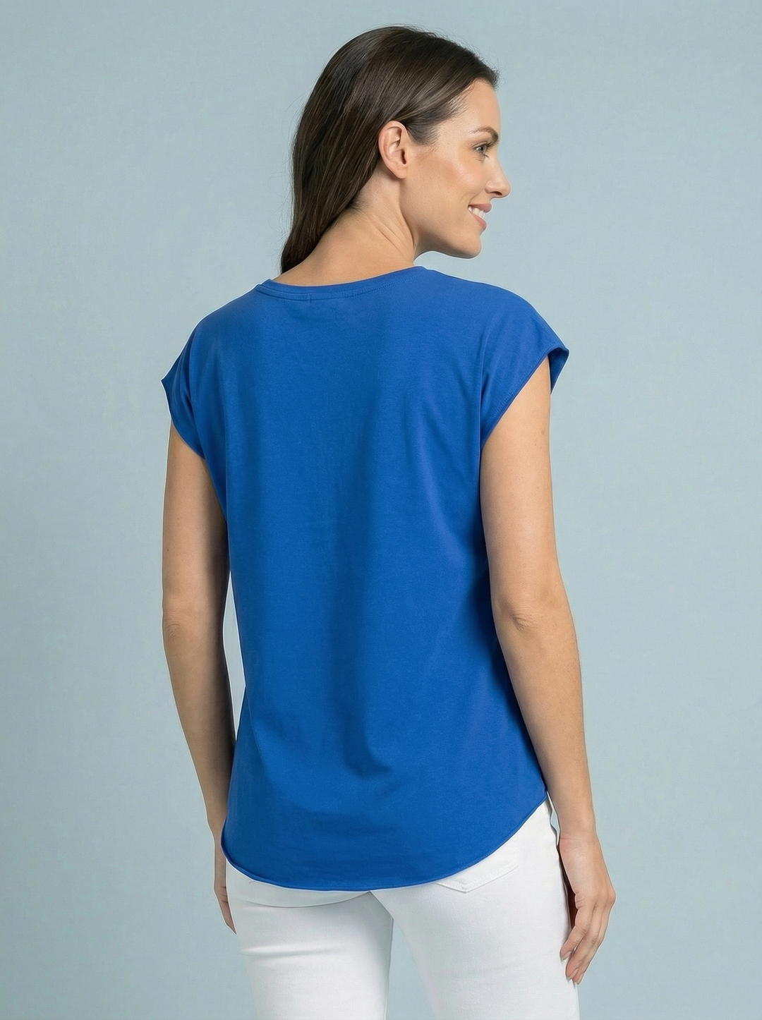 “SIENNA” T-Shirt - Royal Blue