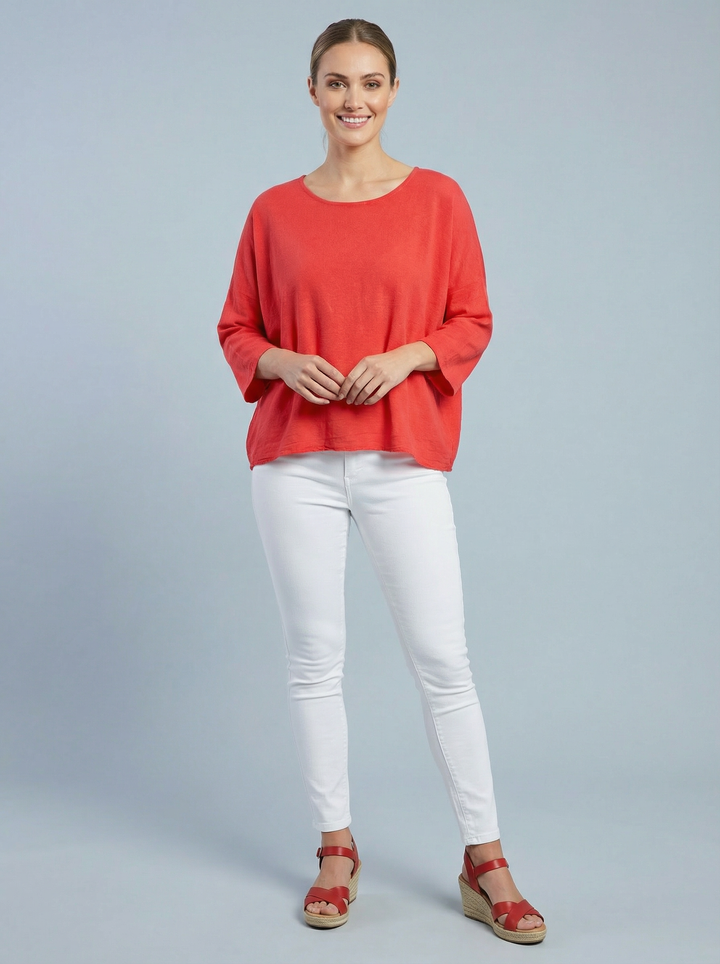 “COLETTE” Top - Red