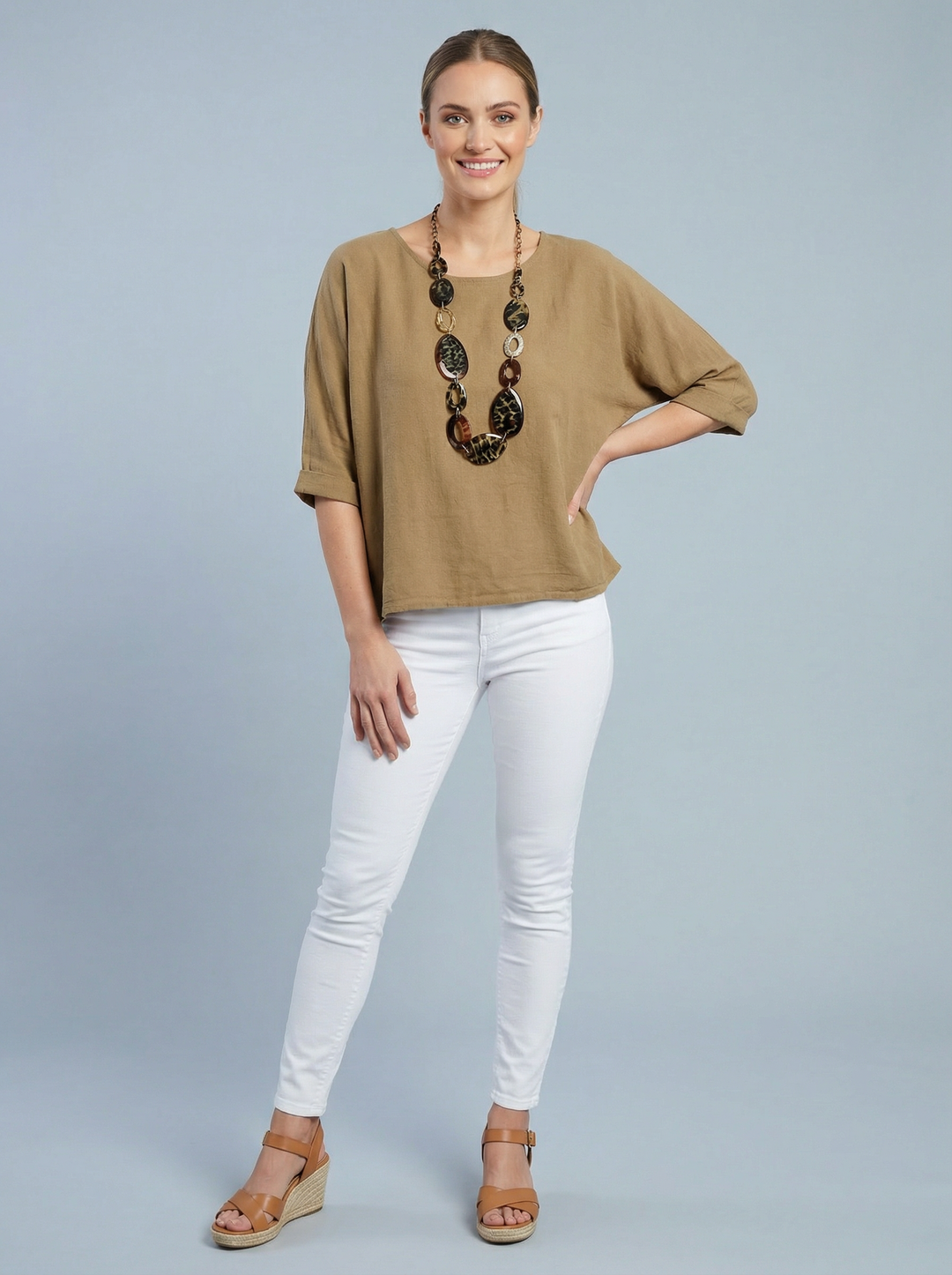 “COLETTE” Top - Tan