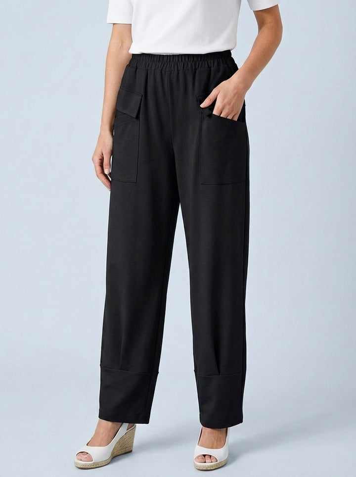 “MILANO” Scuba Trouser - Black