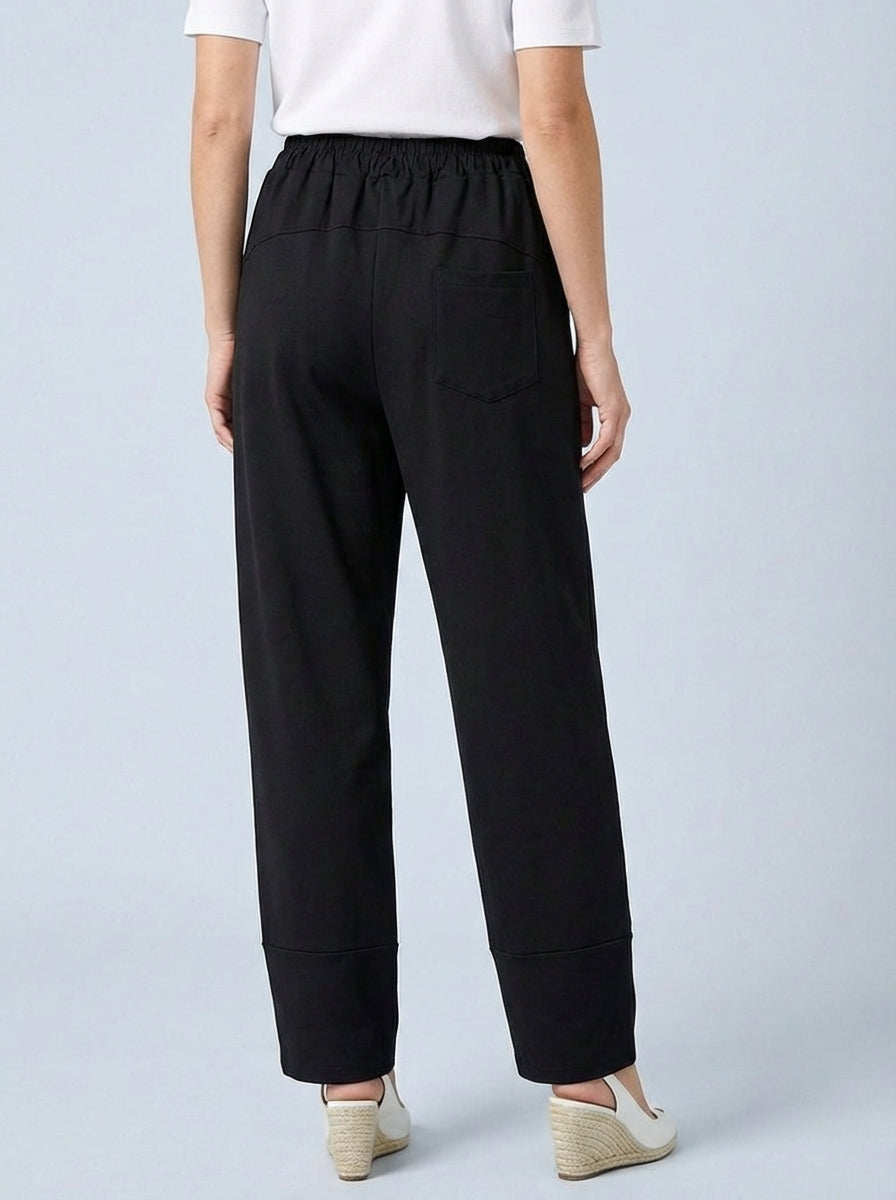 “MILANO” Scuba Trouser - Black