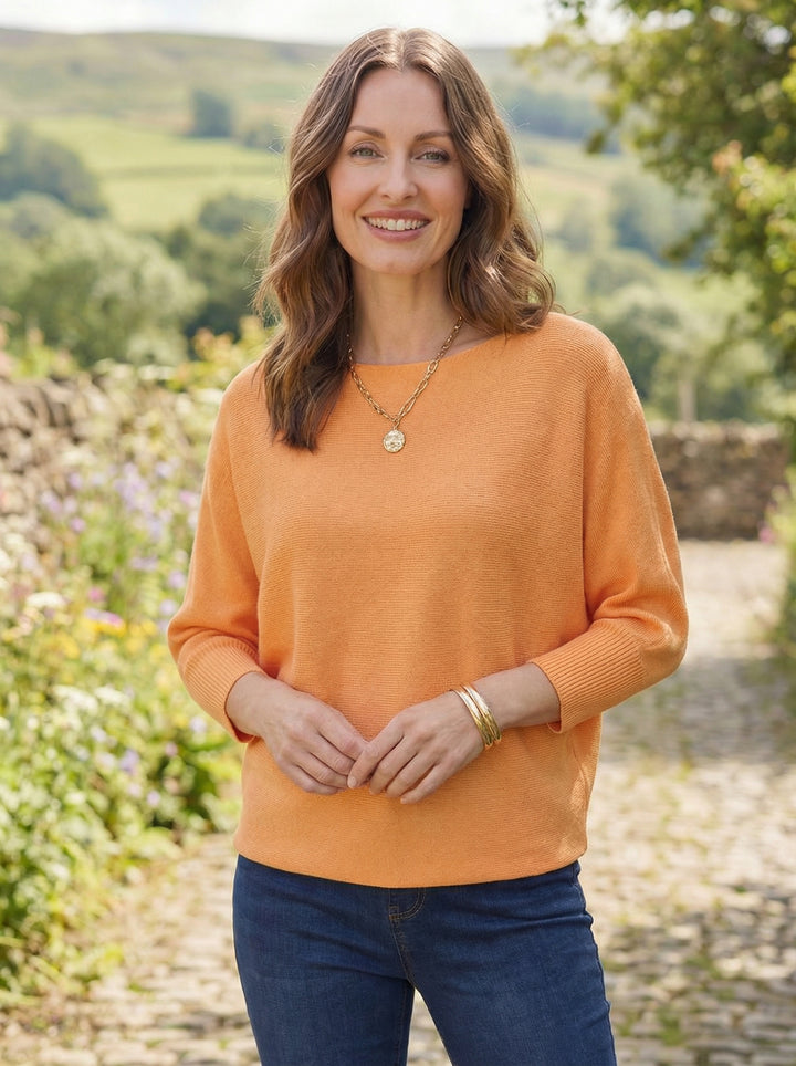 "MARIA” Pearl Back Jumper