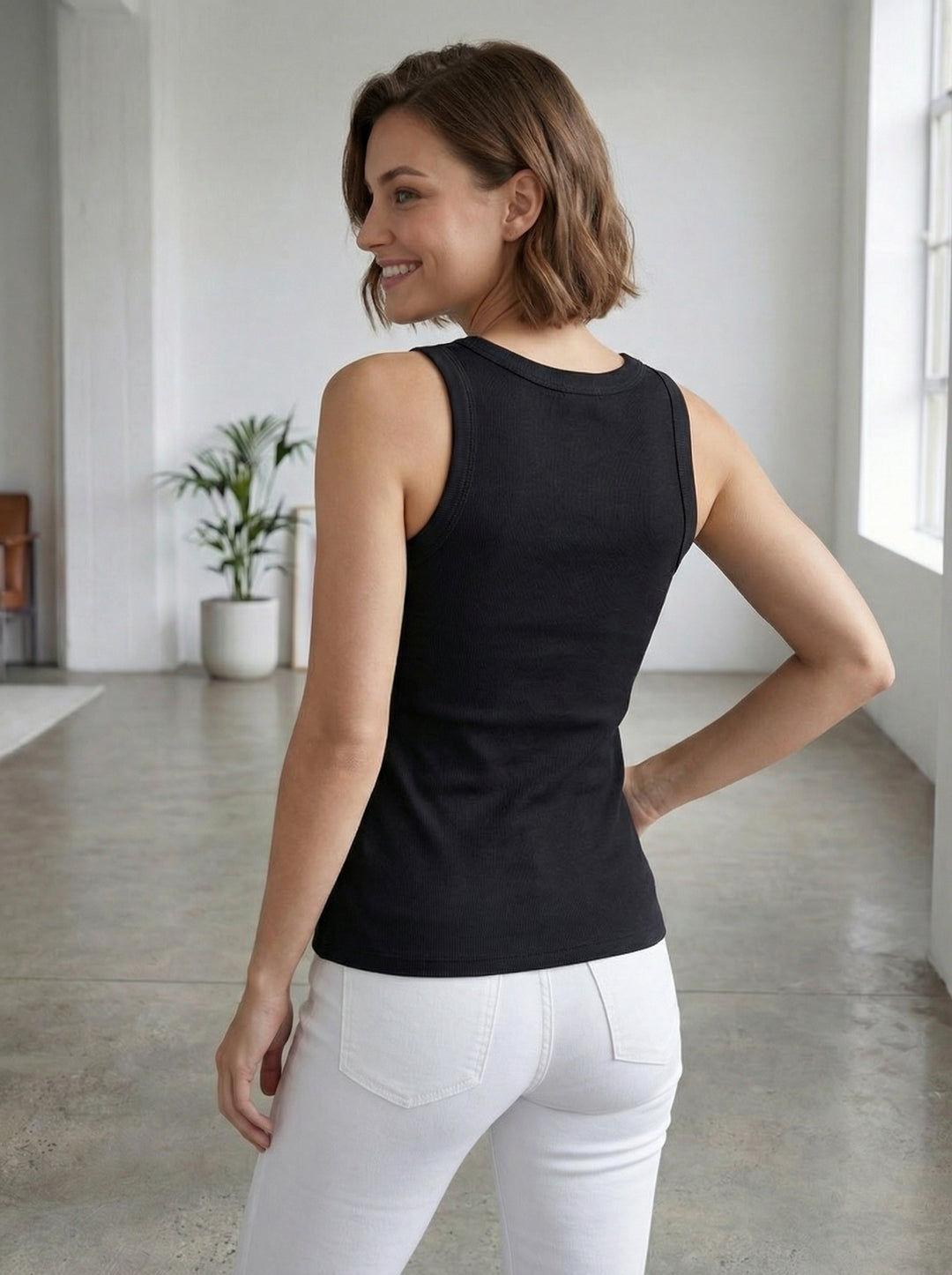 "PAIGE” Premium Vest Top