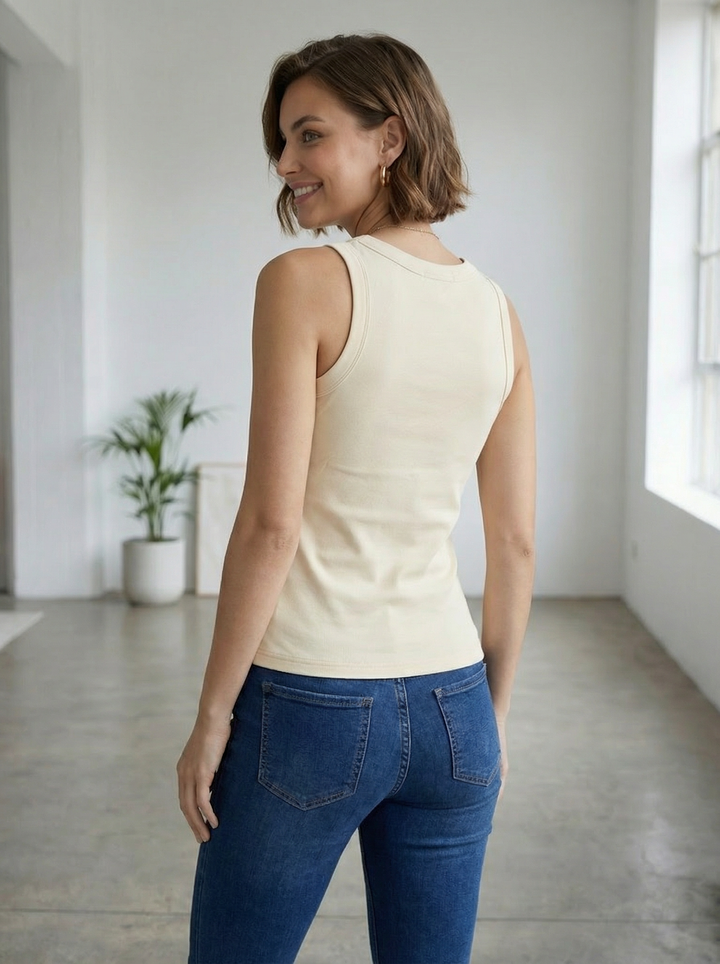 "PAIGE” Premium Vest Top