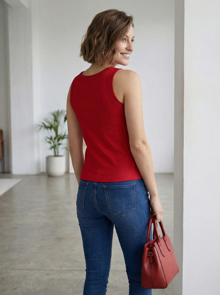 "PAIGE” Premium Vest Top