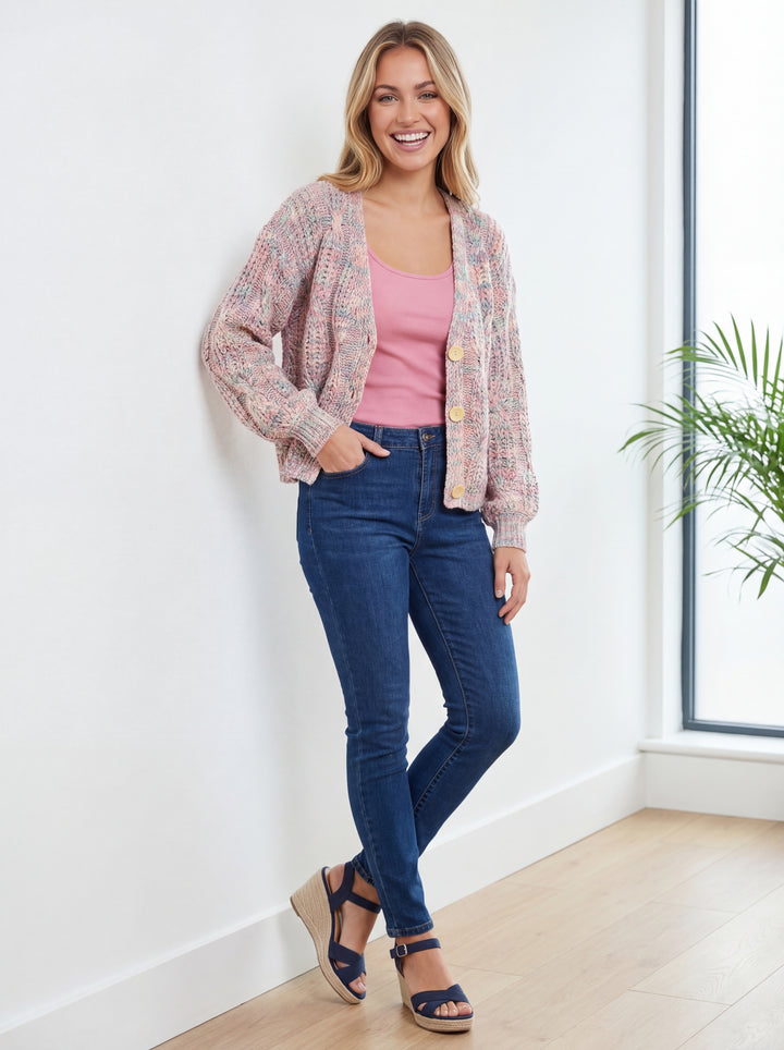 "LAURA” Cardigan - Multicolour