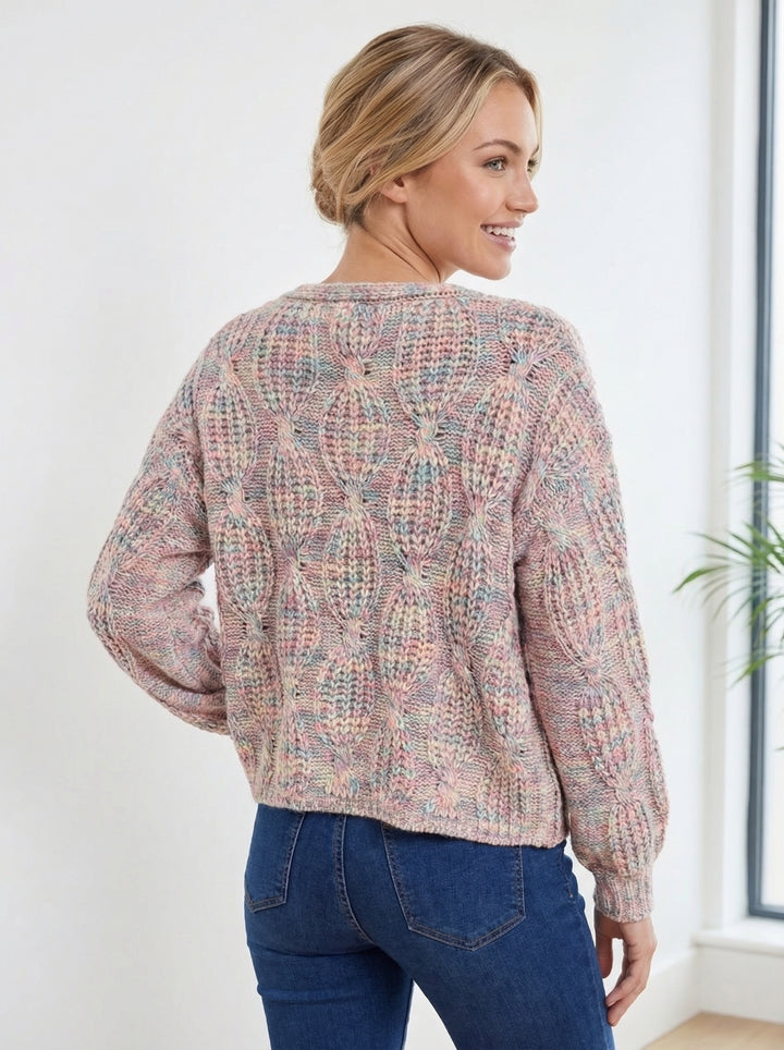 "LAURA” Cardigan - Multicolour