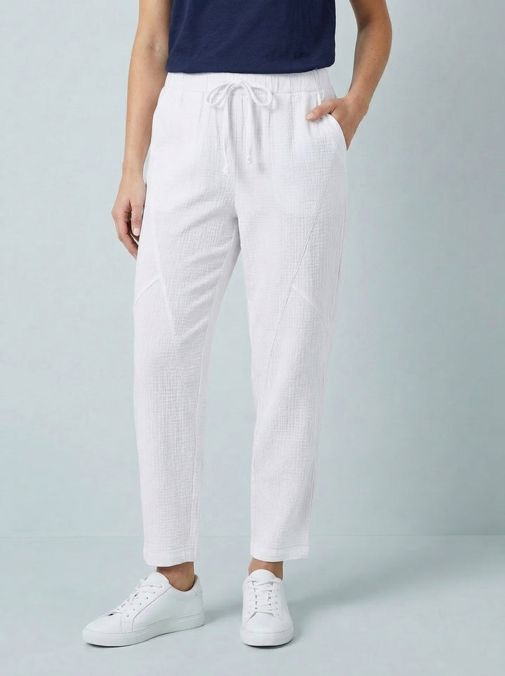 "ADA” Lightweight Bullet Trouser - White